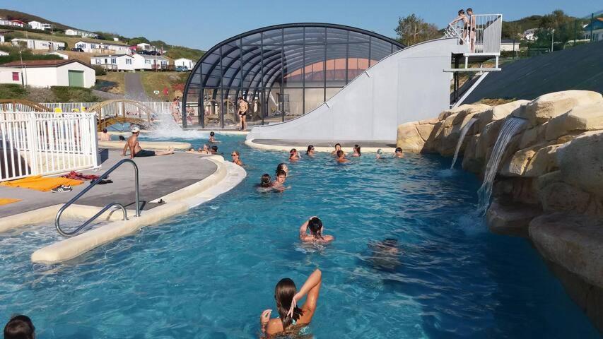 Camping De La Falaise A Equihen Plage Kültér fotó