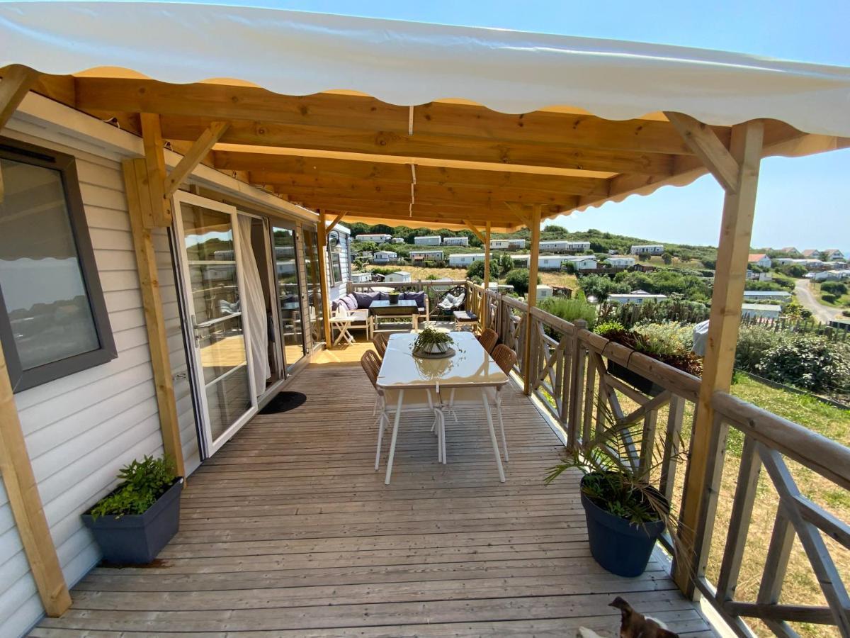 Camping De La Falaise A Equihen Plage Kültér fotó