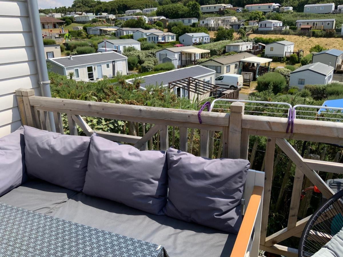 Camping De La Falaise A Equihen Plage Kültér fotó